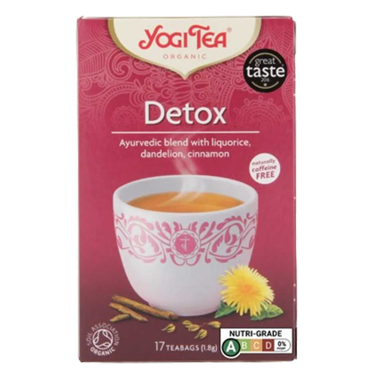 Yogi Tea Detox 17 T.b 32.3g