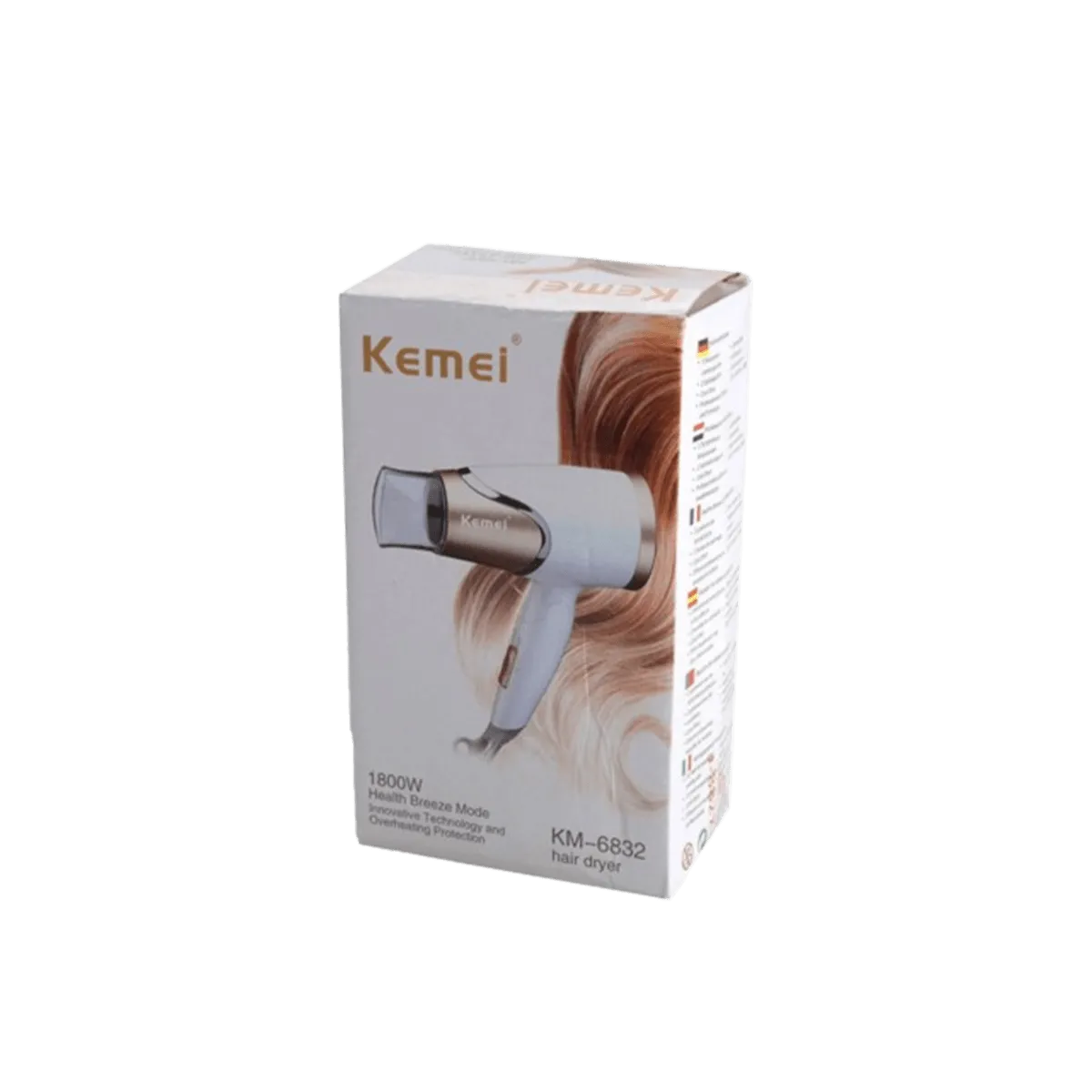Kemey Hair Dryer Model 6832