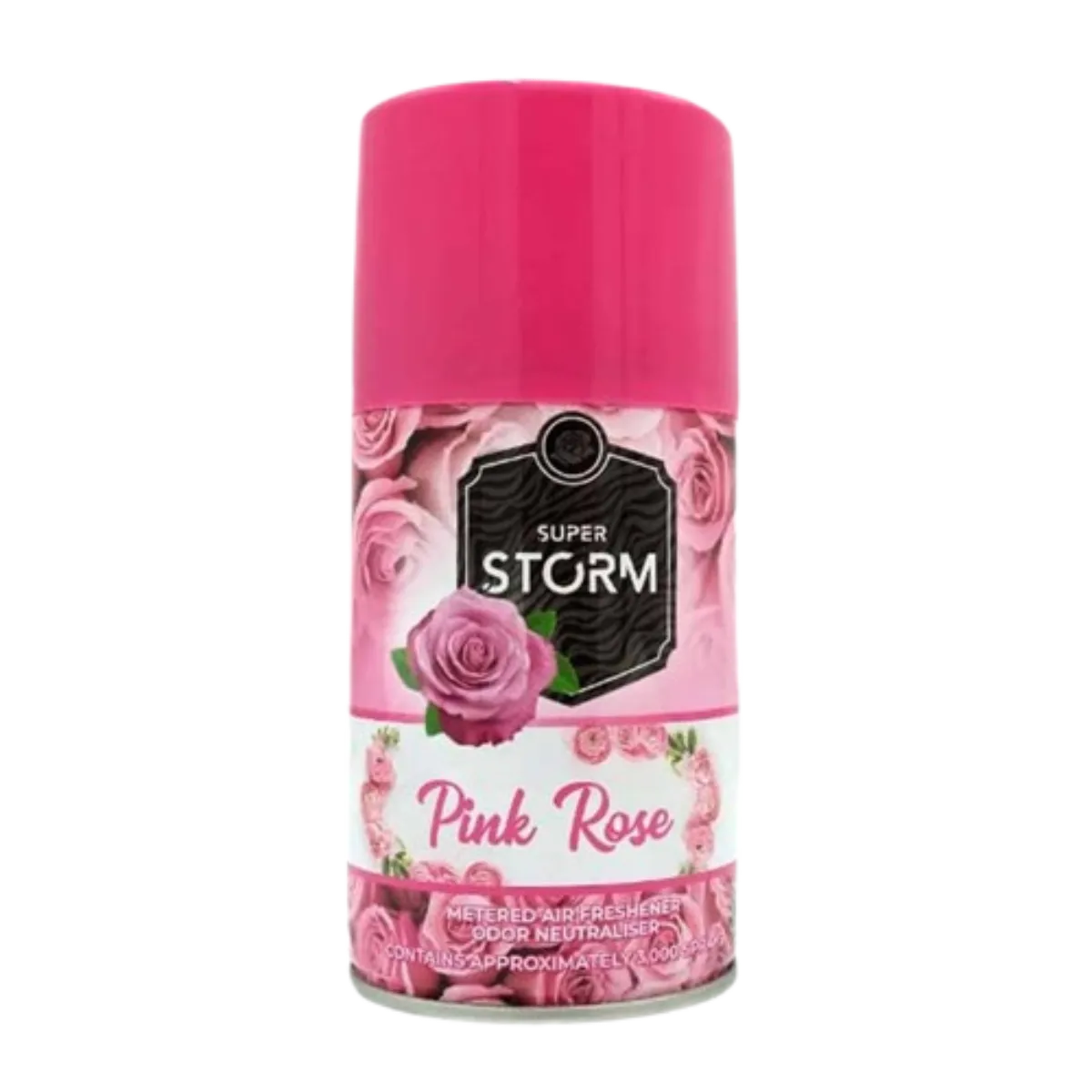 Super Strom Pink Rose Air Freshener 300ml