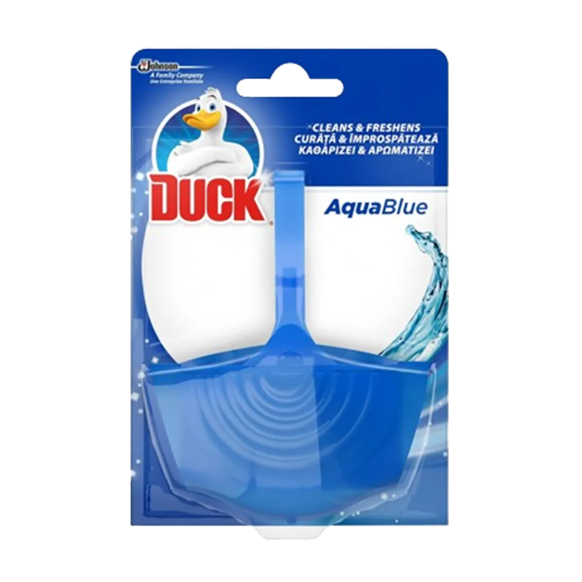 Duck Cleaning Fresh Hanger Aqua Blue