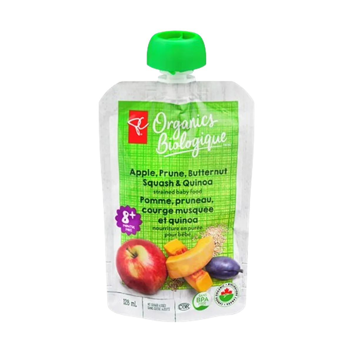 Organics Biologique Apple Butternut Squash & Quinoa 128 mL