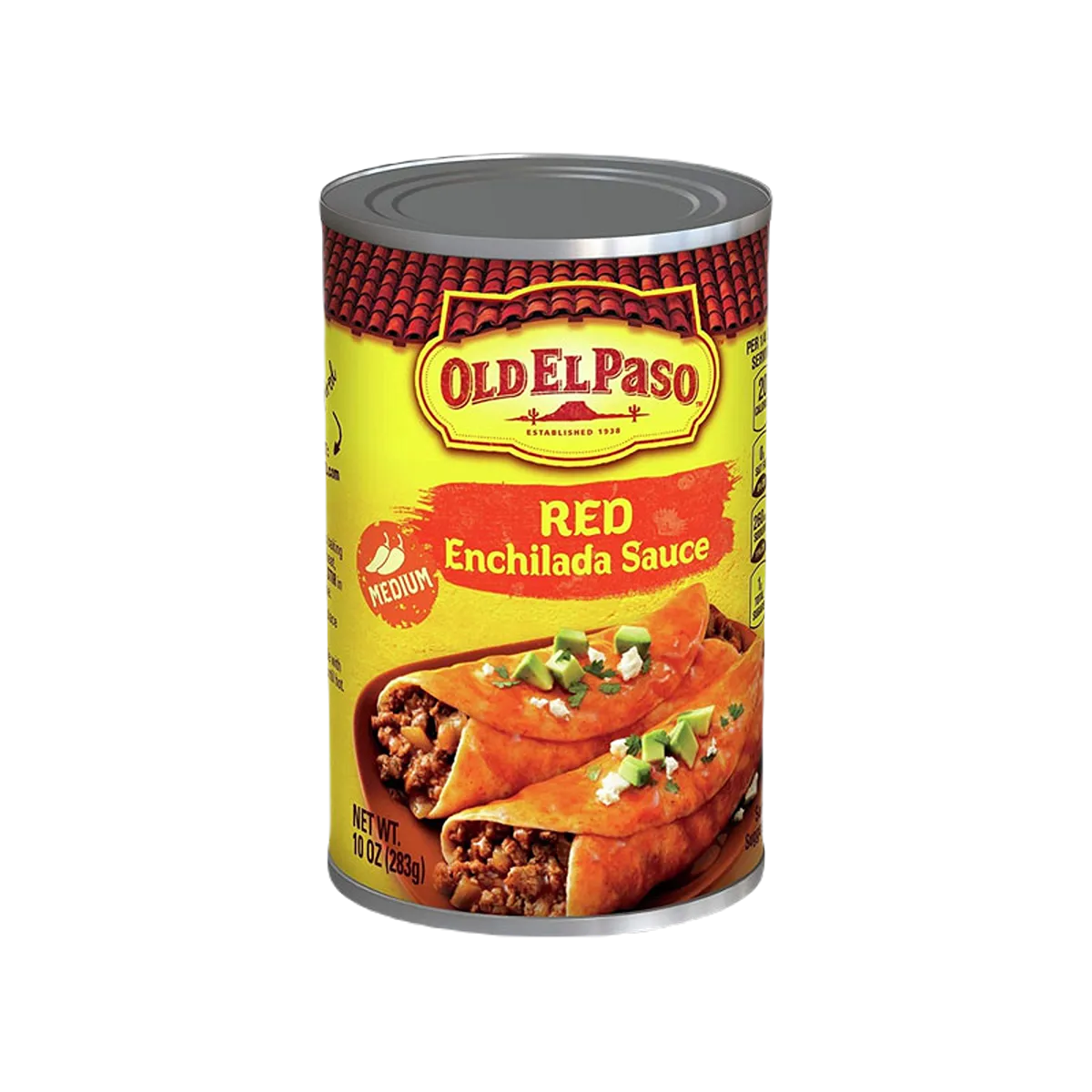Oldelpaso Red Enchilada Sauce Hot Tin 10Oz 283G