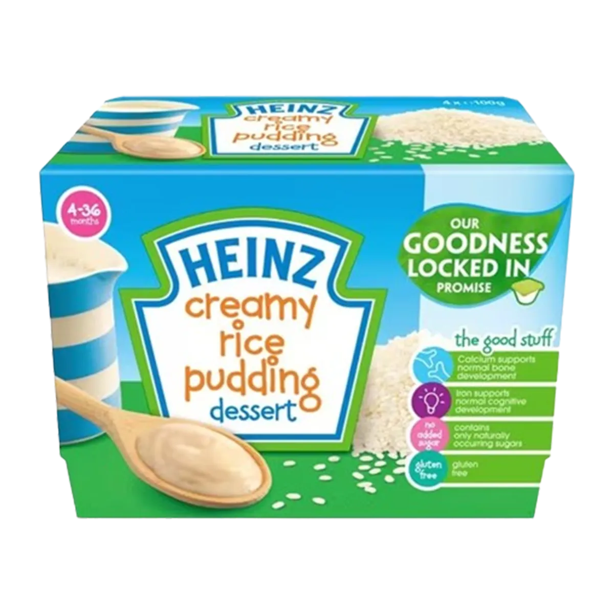 Heinz Creamy Rice Pudding 4X100G