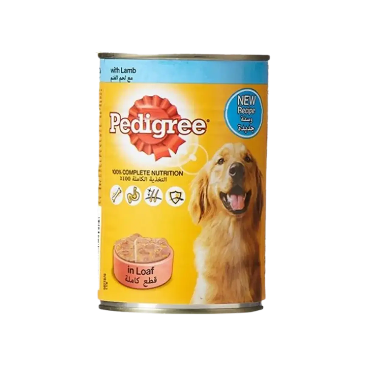 Pedigree Dog Food In Loaf With Lamb 400G