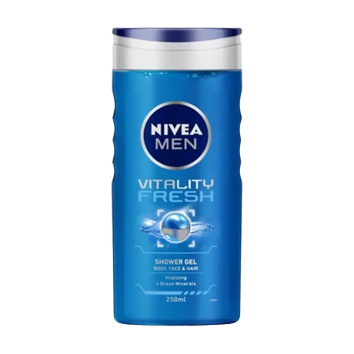 Nivea For Men Vitality Fresh Shower Gel Body ,Face