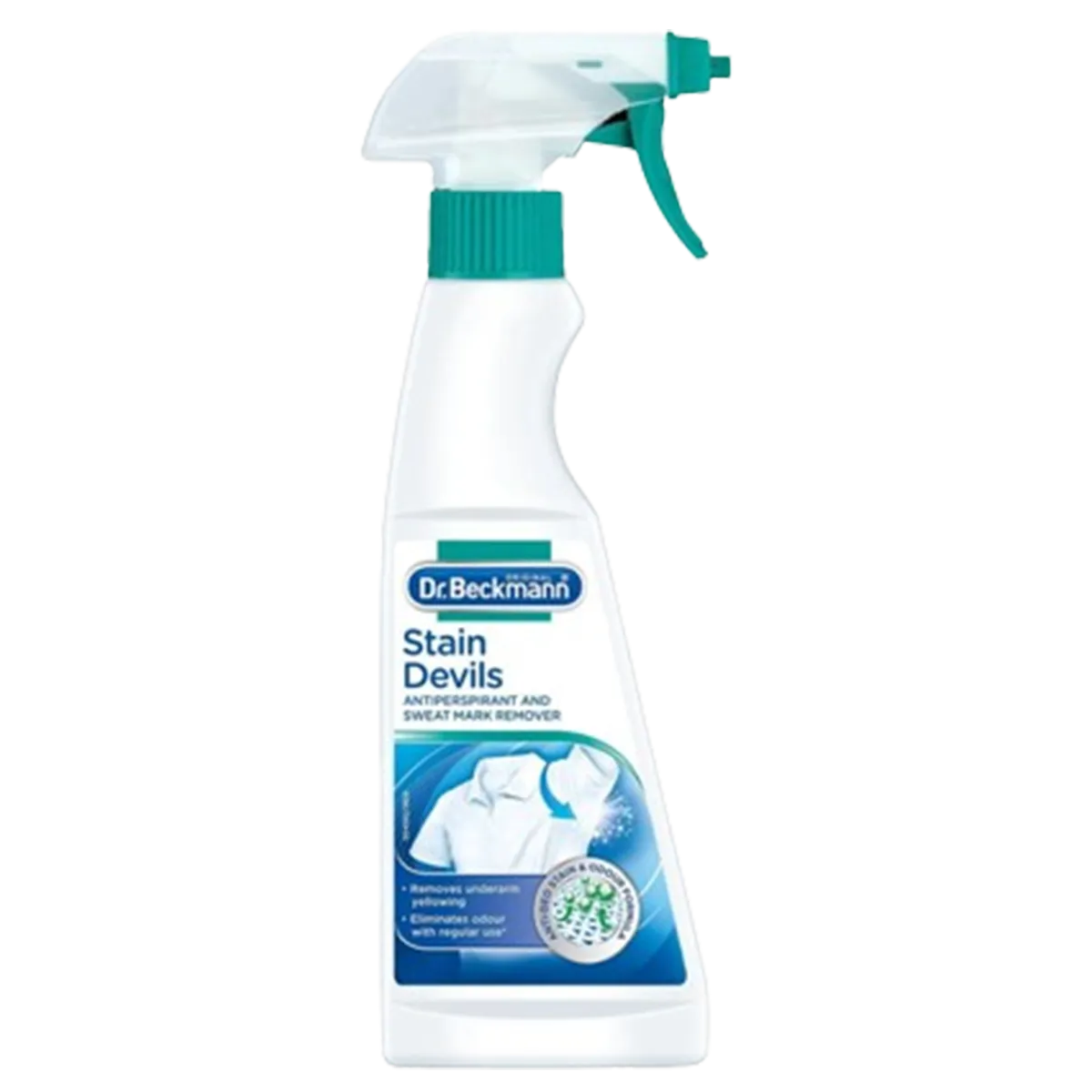 DR BECKMANN STAIN DEVILS REMOVES ANTIPERSPIRANT AND SWEAT MARK REMOVER