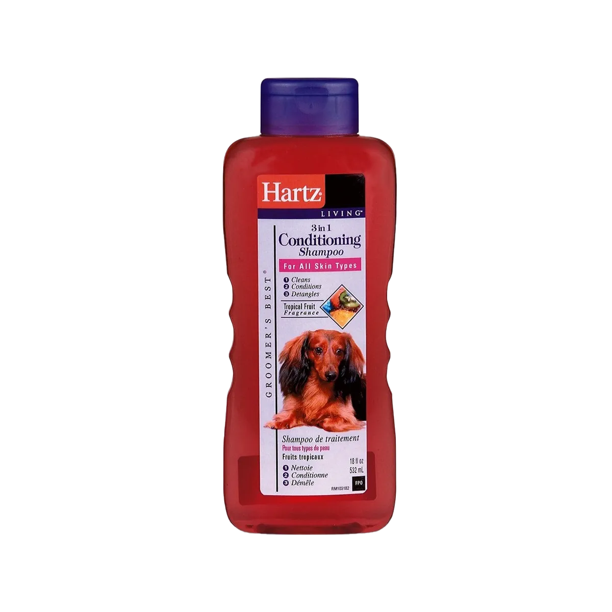 Hartz Dog Conditioning Shampoo 3 In 1 Groomers Best Extra Gentle