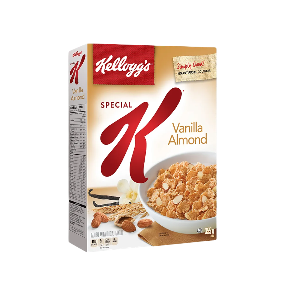 Kelloggs Cereal Special k Vanilla Almond 355g