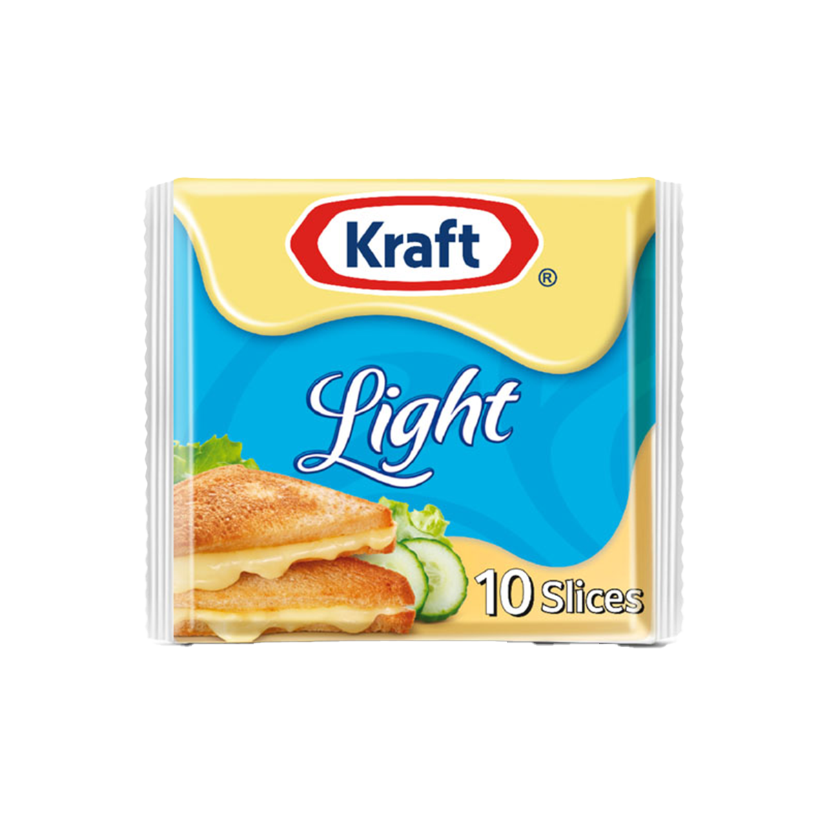 Kraft Slice Cheese Light 10Pcs 200g