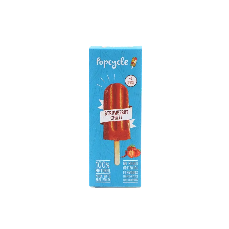 Popcycle Strawberry Chilli 80g