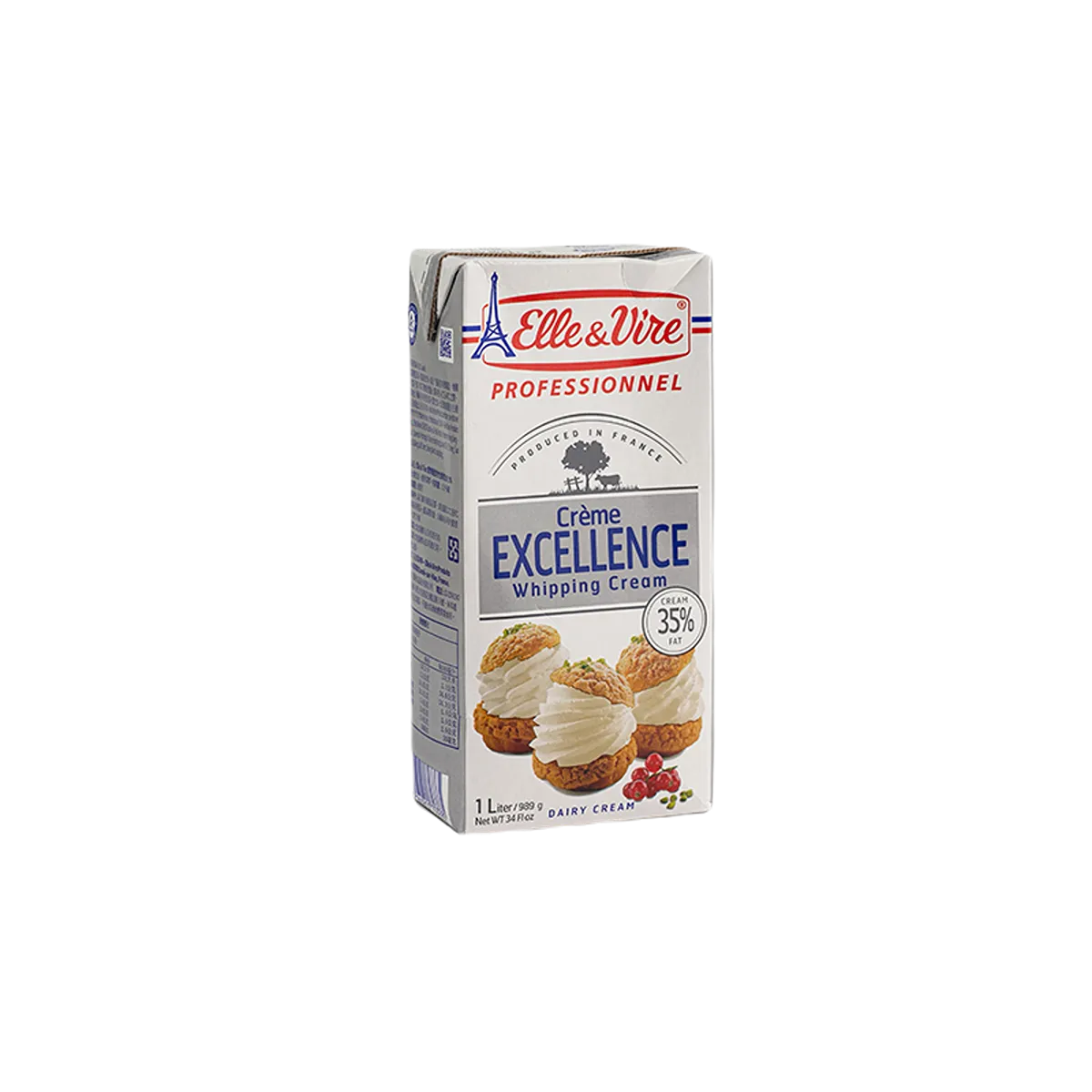 Elle & Vire Excellence Whipping Cream 1L