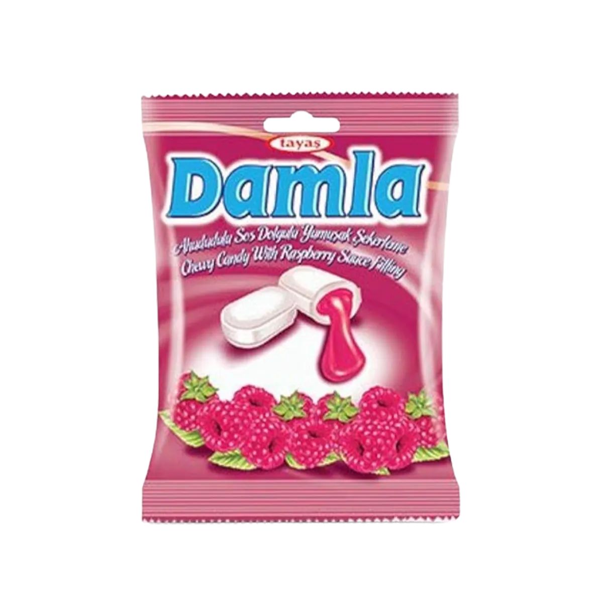 Tayas Damla Raspberry Candies 90g