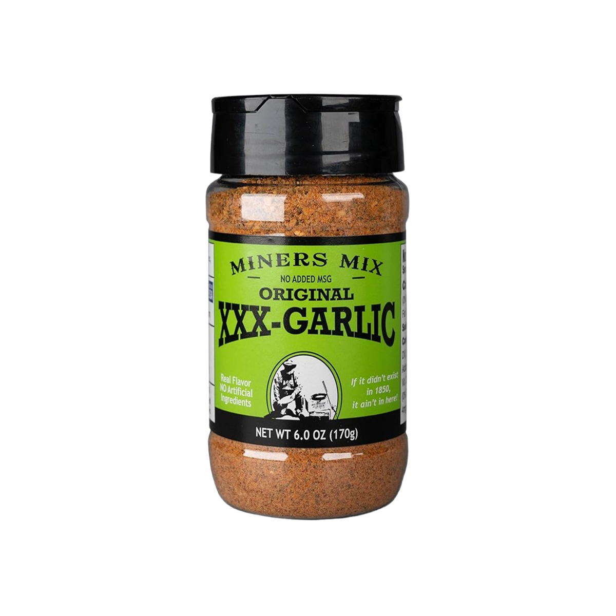 Miners Mix, Original XXX-Garlic Seasoning and Rub - Case of 6 - 6 OZ