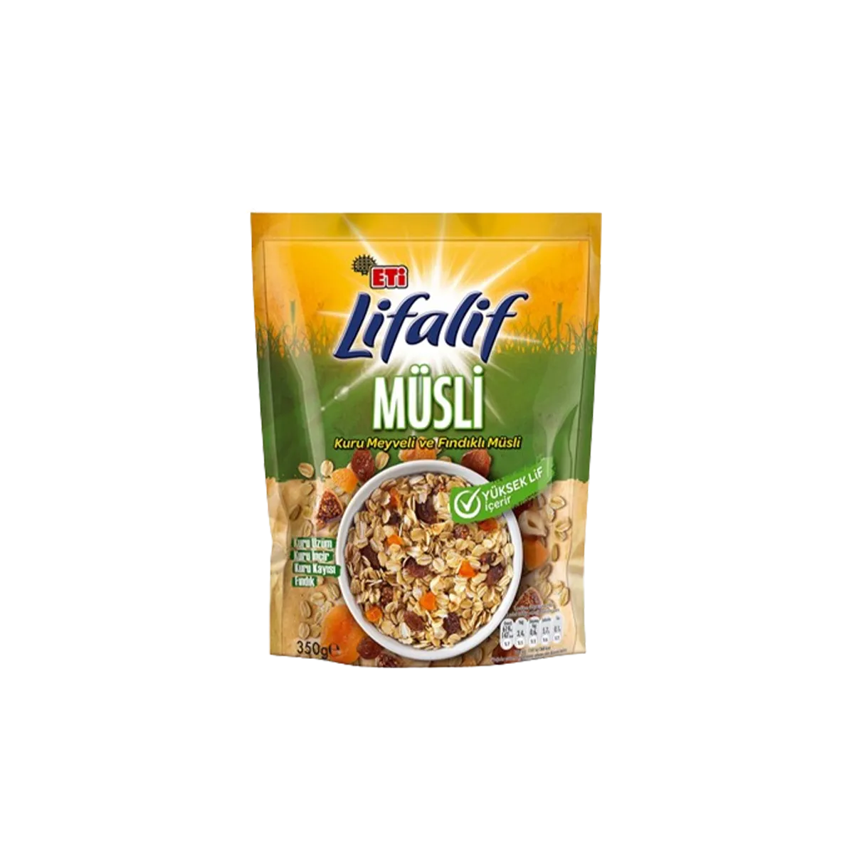 Eti Lifalif Kuru Meyveli ve F?nd?kl? M�sli 350 Gr