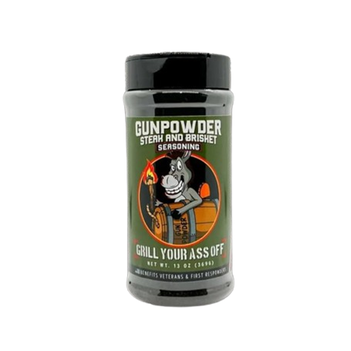 GYAO INC, Gunpowder Steak + Brisket Seasoning - Case of 6 - 13 OZ