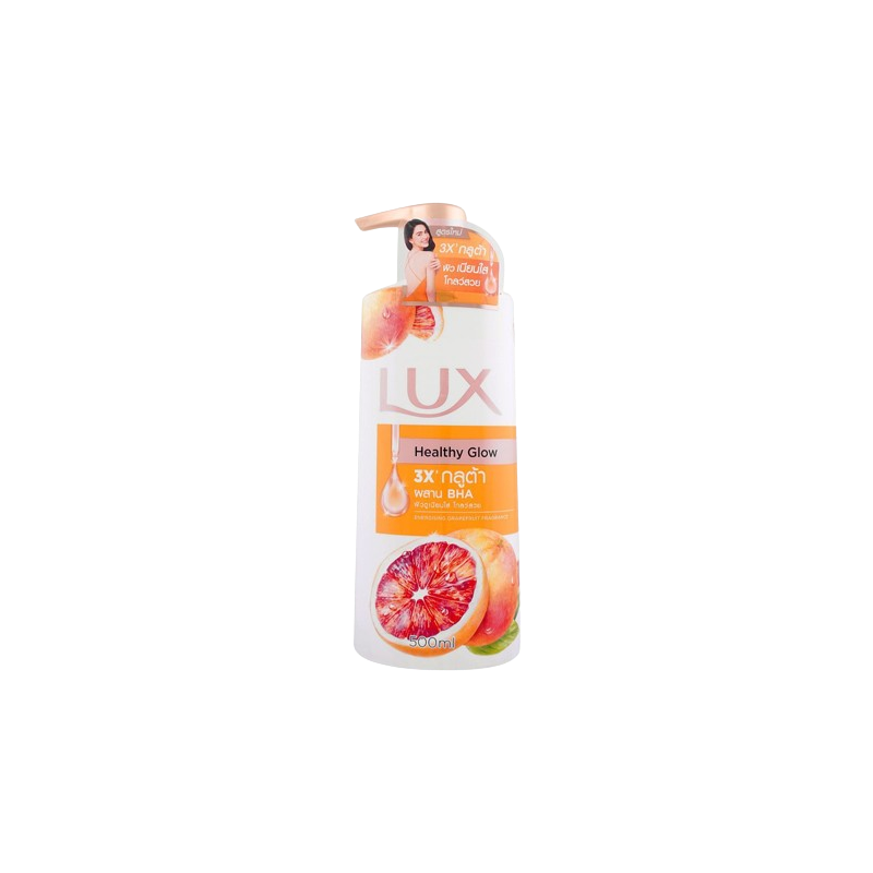 LUX Body Wash Healthy Glow Energising Grape Fruit 500ml