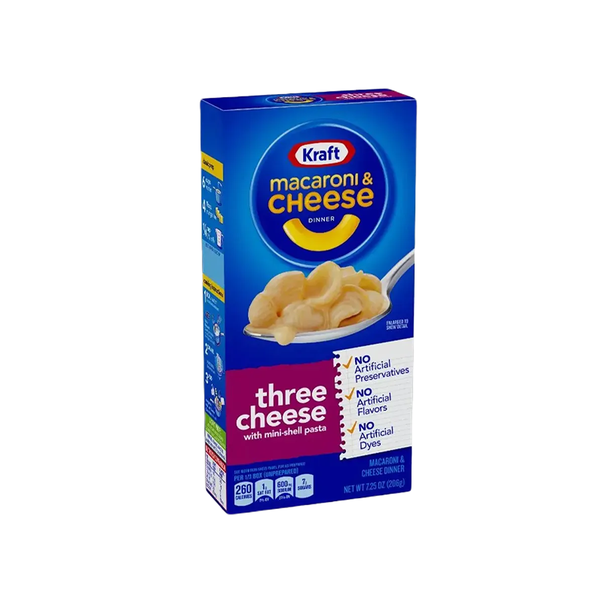 Kraft Three Cheese Pasta Mini Shell 206g