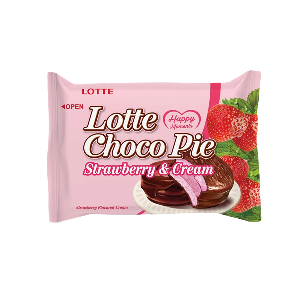 Kolson Lotte Choco Pie Strawberry&Cream 31gm