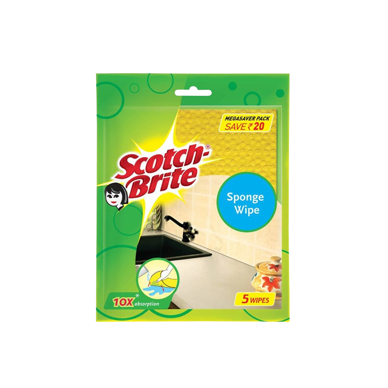 Scotch Brite House Clean Sponge Wipe