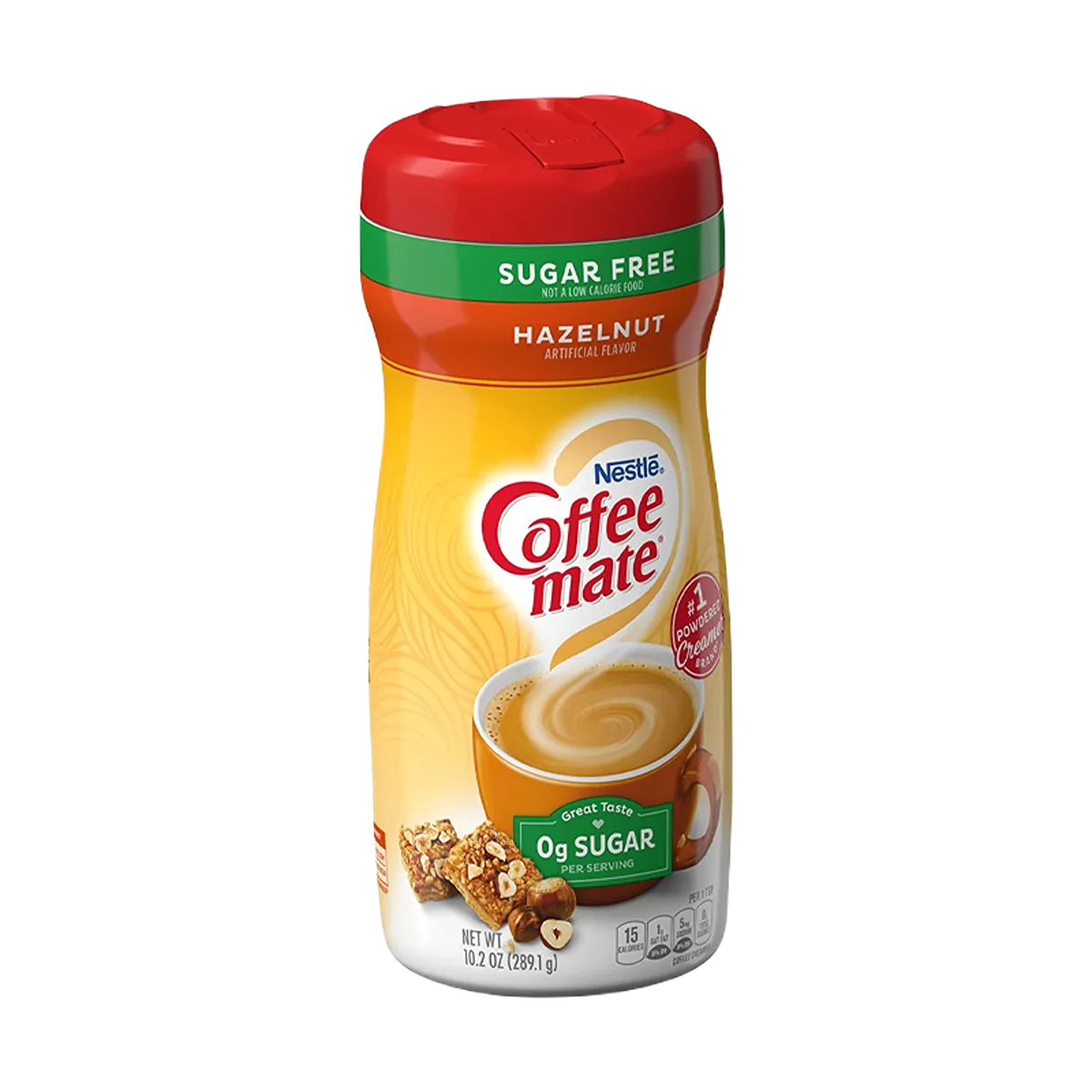 Nestle Coffee-Mate Sugar-Free Hazelnut Powdered Coffee Creamer