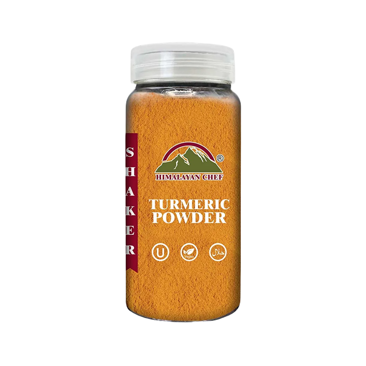 Himalayan Chef Turmeric Powder Plastic Shaker 165g