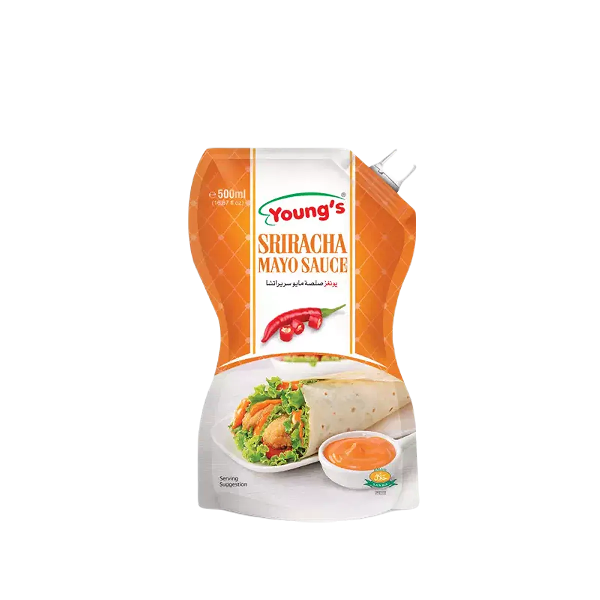 Youngs Sriracha Mayo Sauce 500ml
