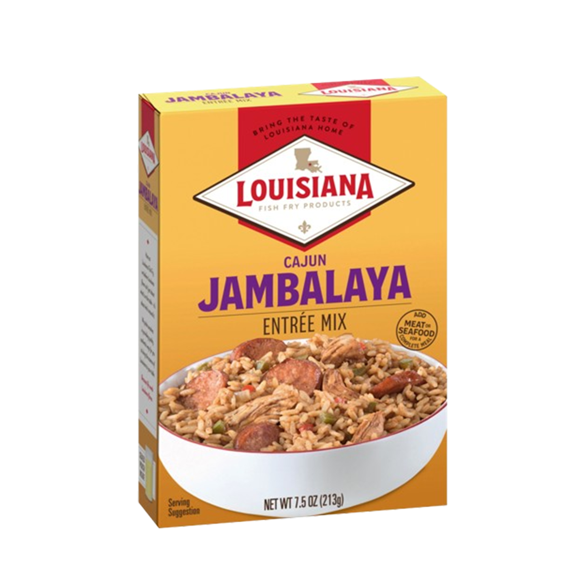 Louisiana Fish Fry, Cajun Jambalaya Entree Mix, Case Of 6, 7.5 oz