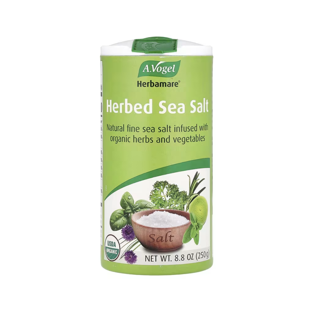 A Vogel, Organic Herbed Sea Salt, 1 Each, 8.8 oz