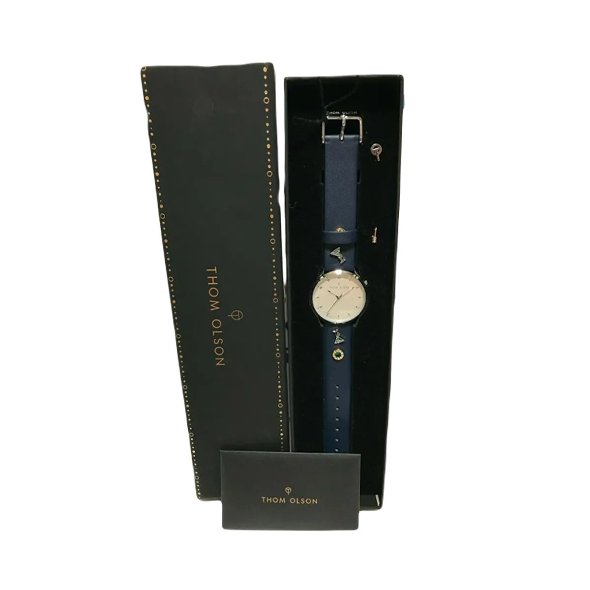 Thom Olson Wrist Watch Blue Color