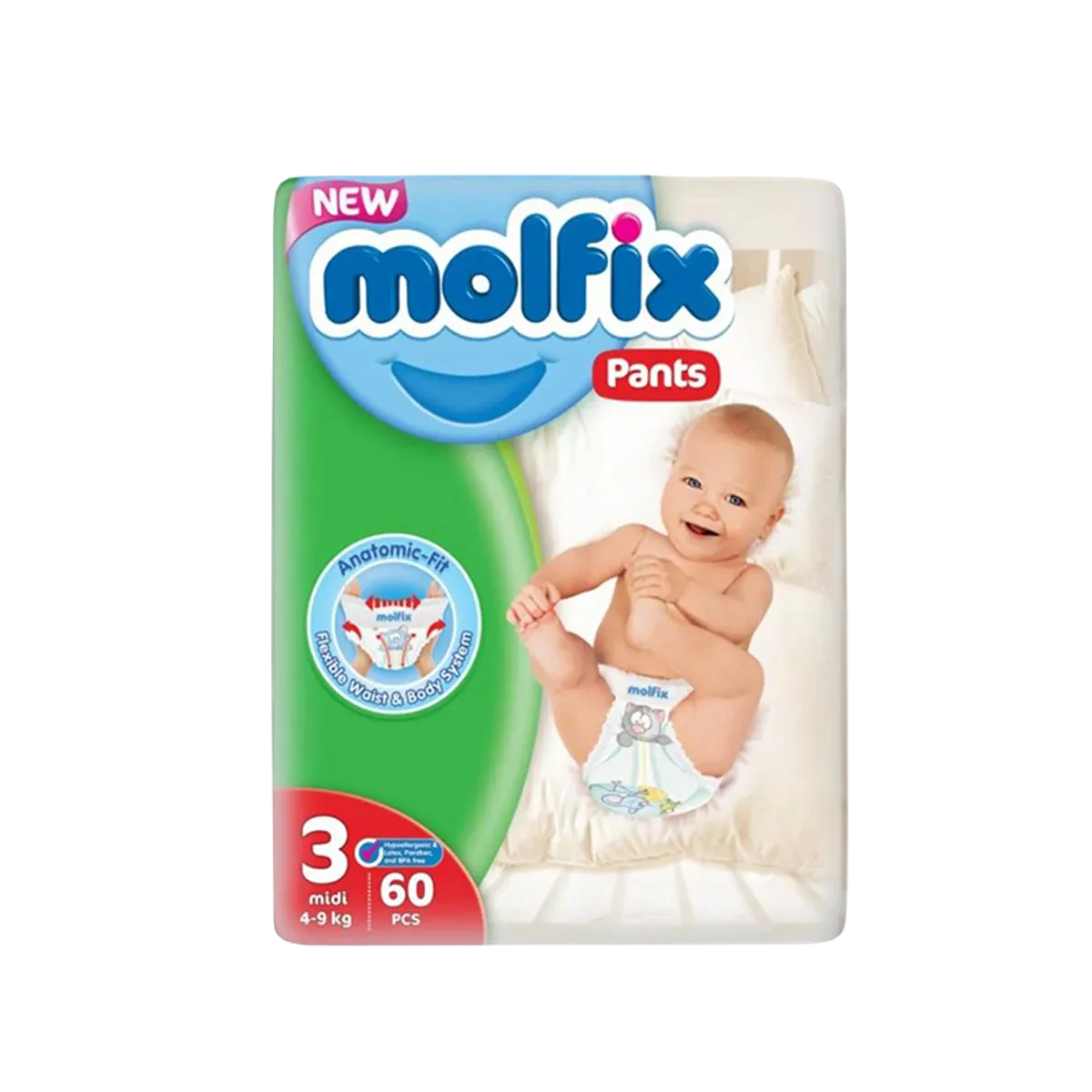 Molfix Pants Midi 60pcs