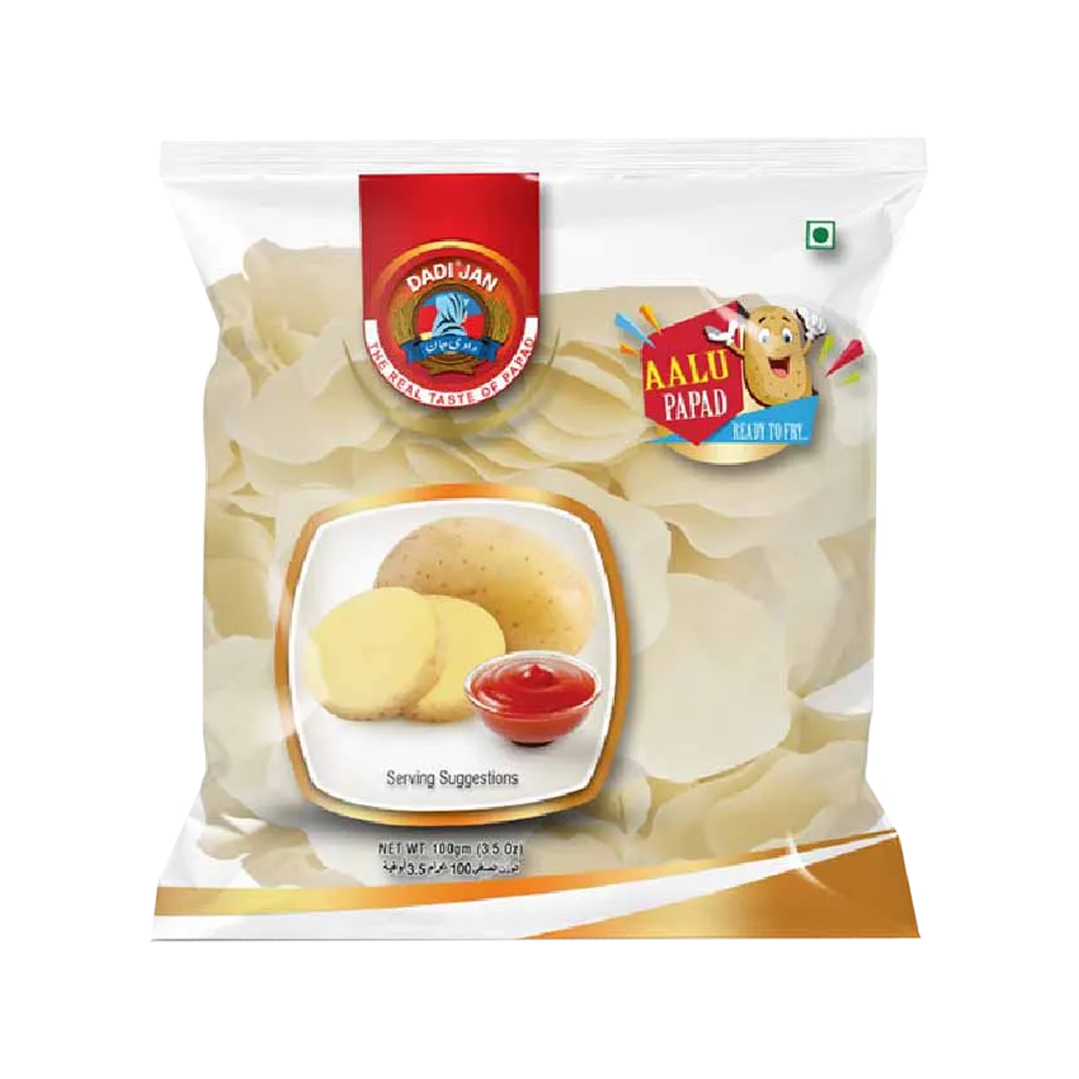 Dadi Jan Aalu Papad 100gm