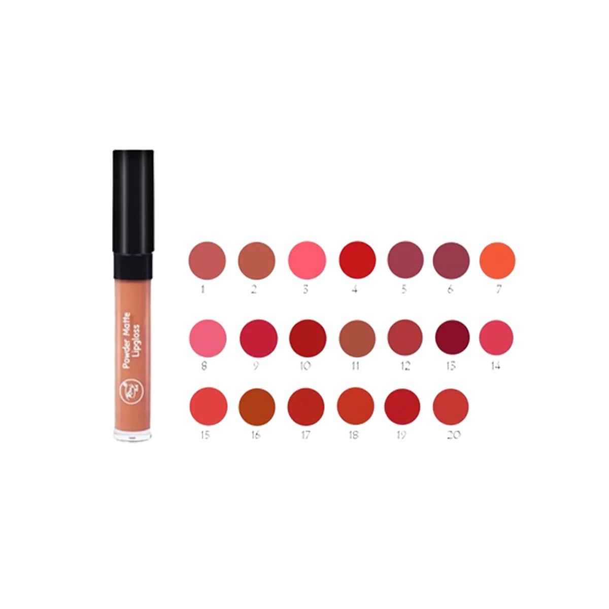 Rivaj UK Powder Matte Lip Gloss 07 & 14 &