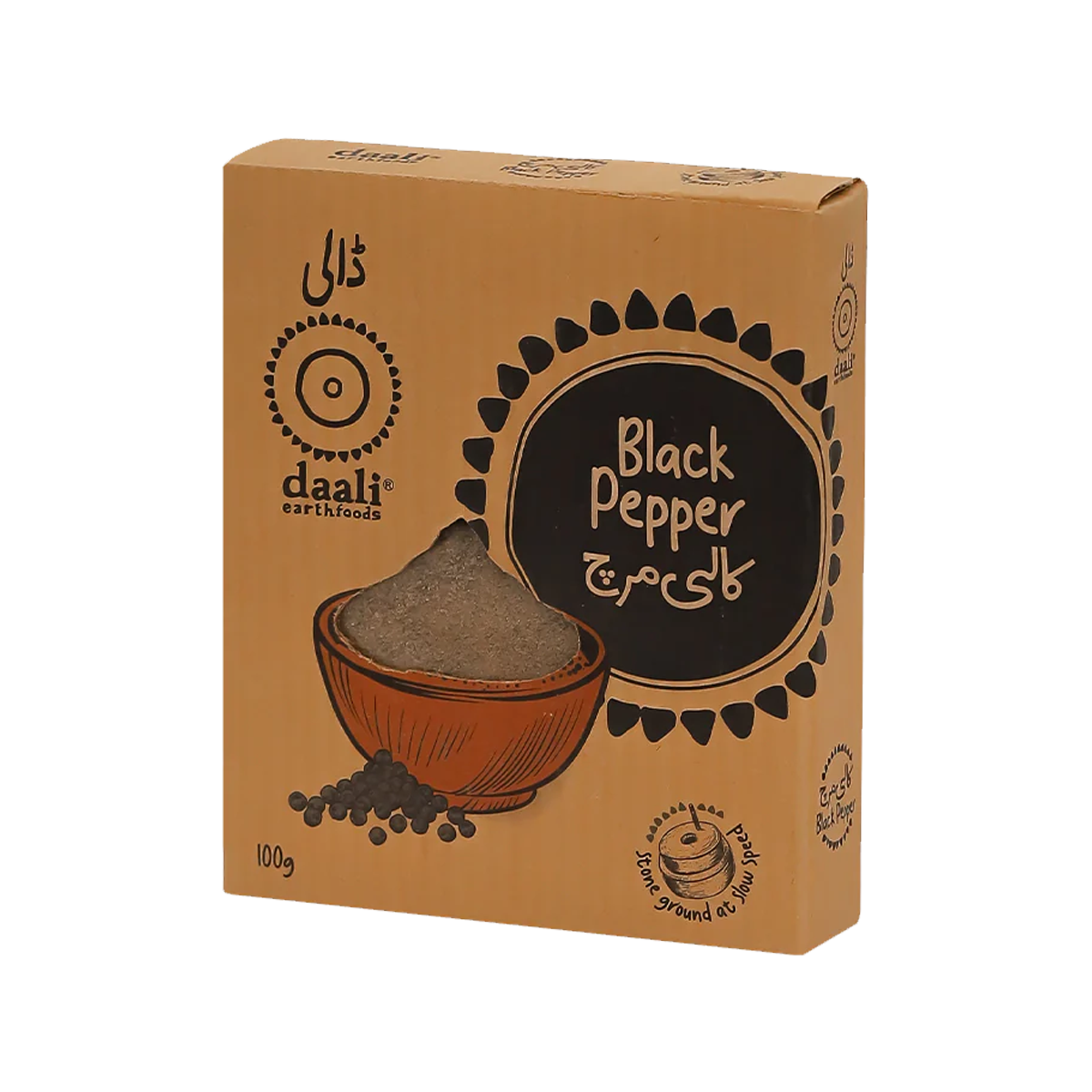 Daali Earth Food Ground Black Paper 100g
