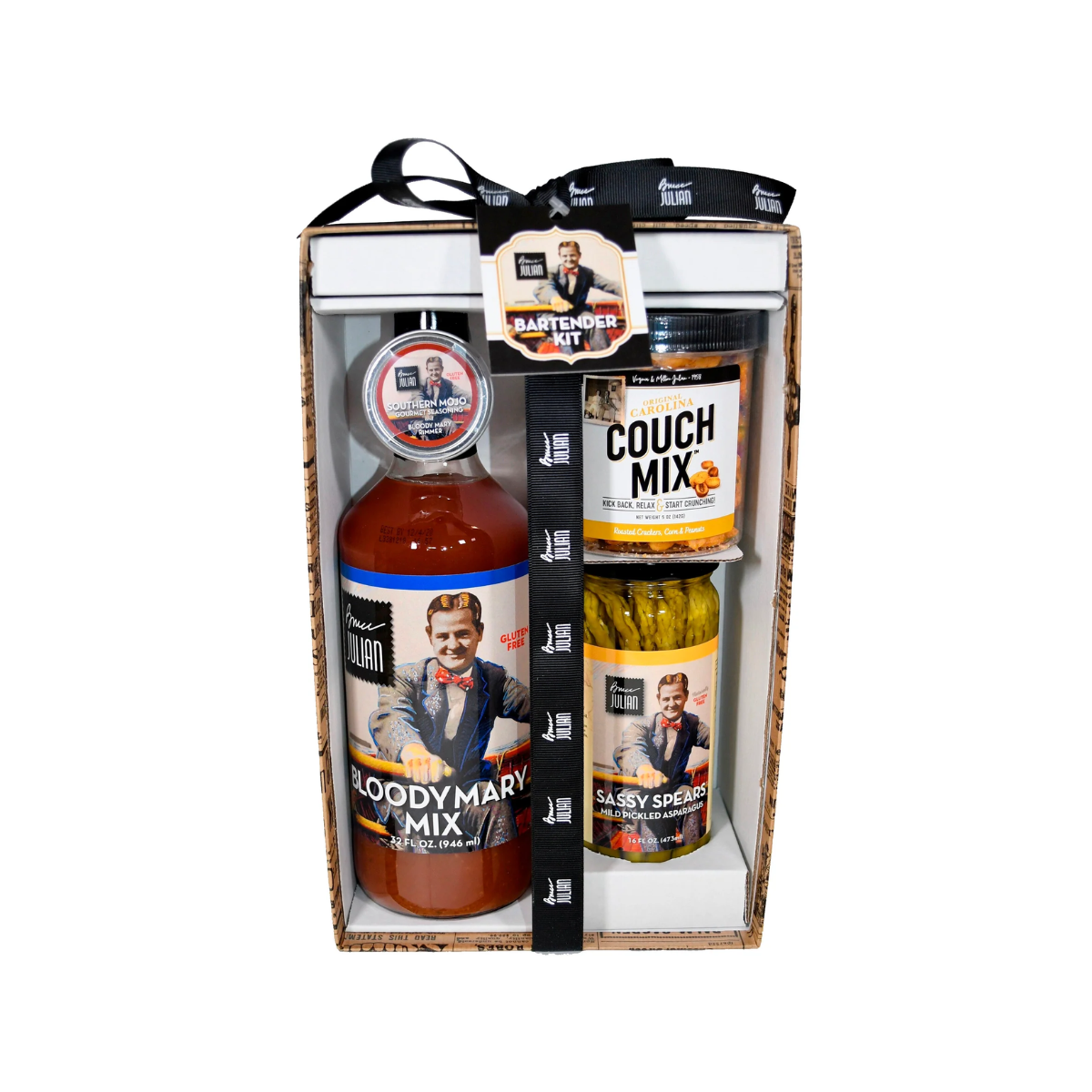 Bruce Julian Heritage Foods, Bartender Kit with Sassy Sprouts Tote Bag - Case of 4 - 1 CT