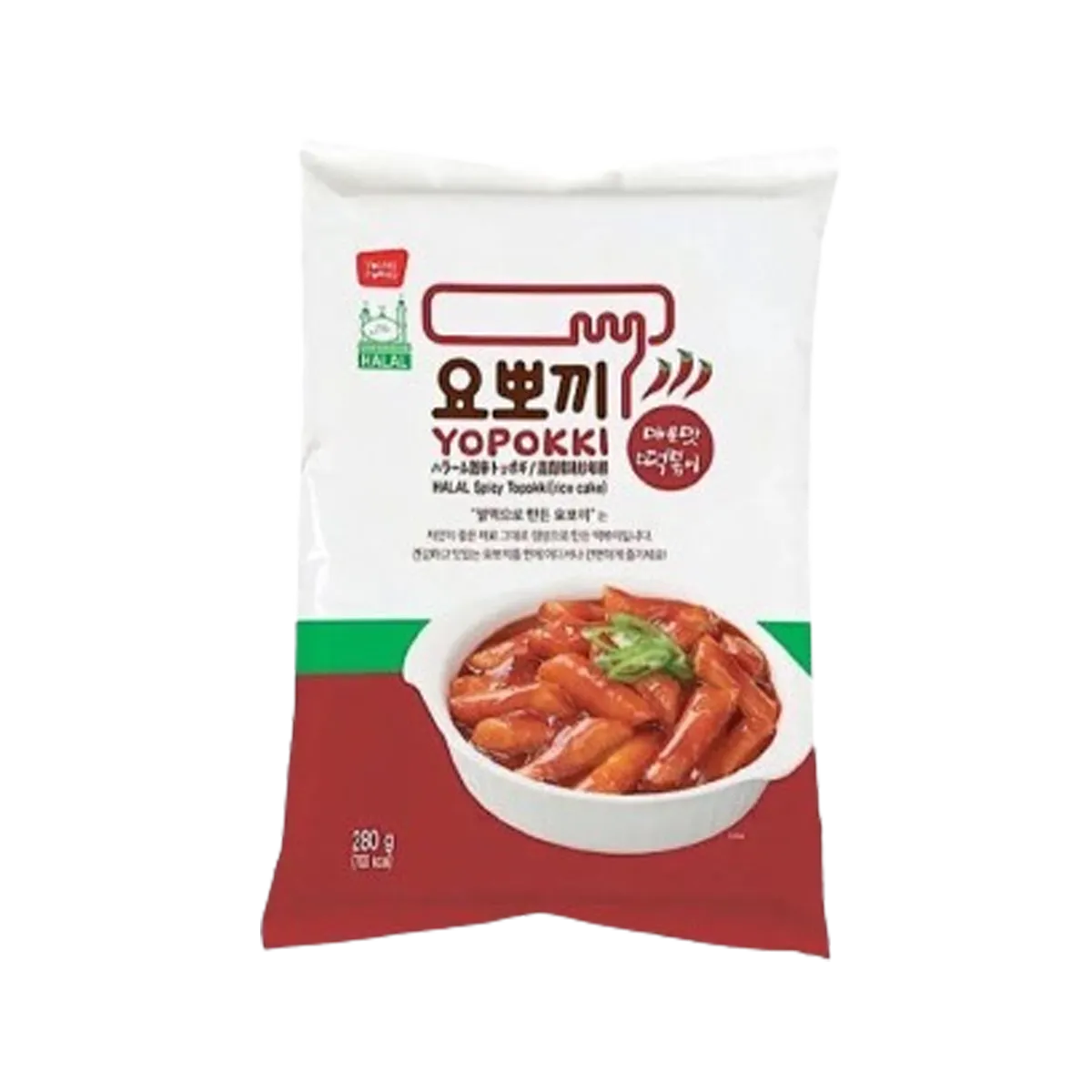 Yopokki Rice Cake Original Pouch 280g