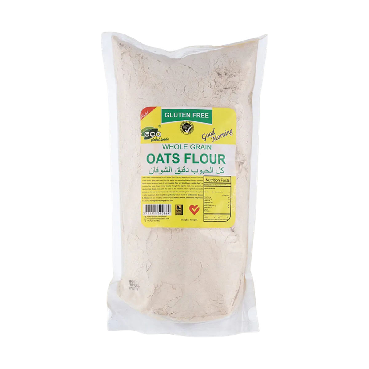 Eco Food Gluten Free Oats Flour 700g