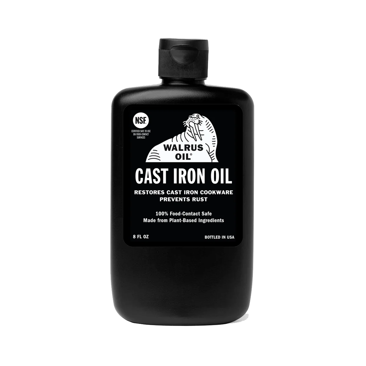 WALRUS OIL Cast Iron Oil - Case of 12, 8oz