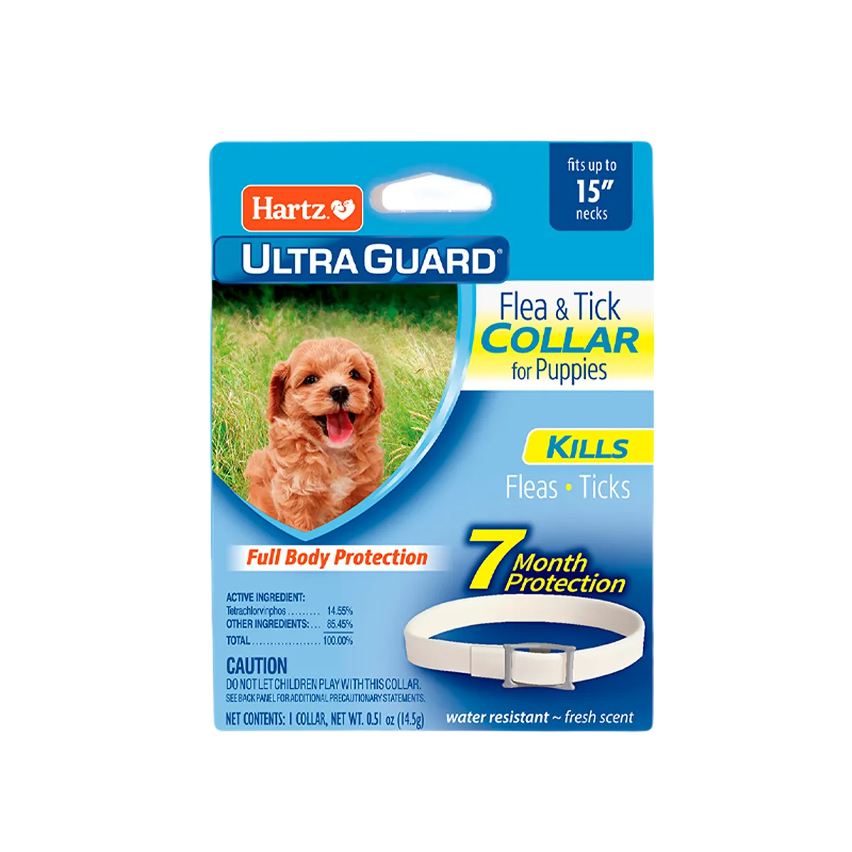 Hartz Dog Ultra guard Flea & Tick Puppy Collar 19G