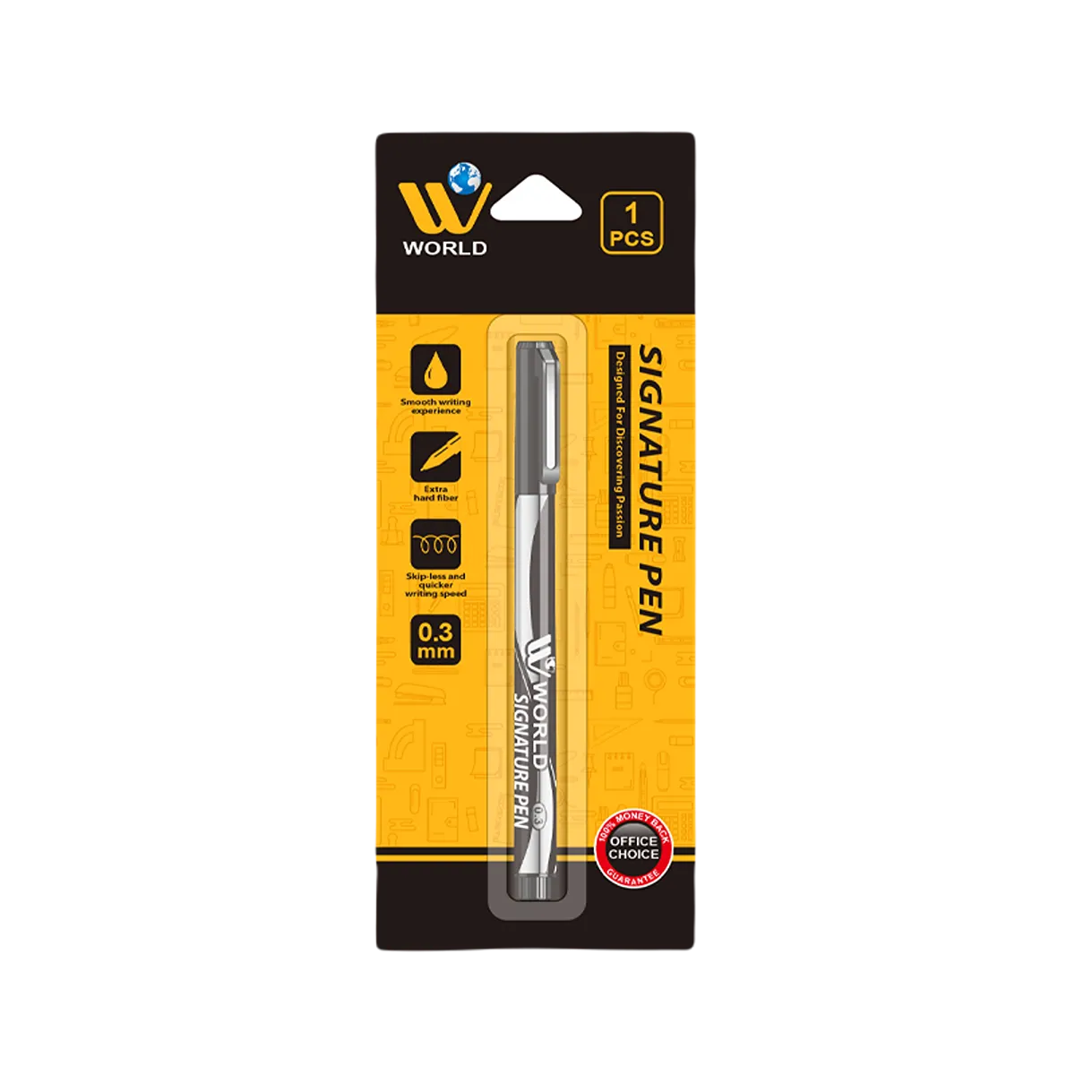 WBM Signature Pen Black 1P 9501-3A