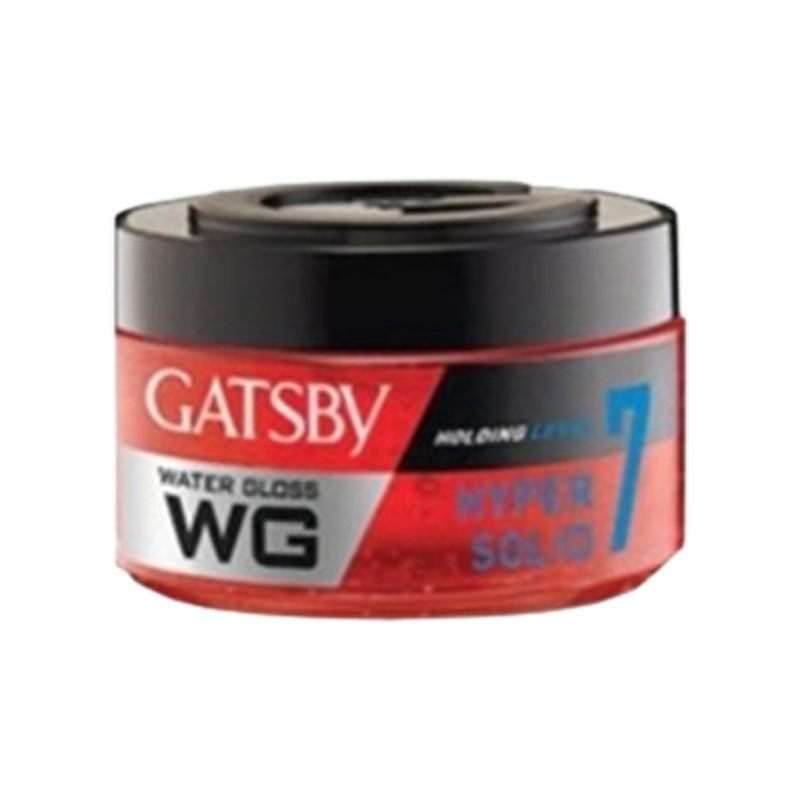 Gatsby Hair Gel Jar Water Gloss Holding Level 9 75ML