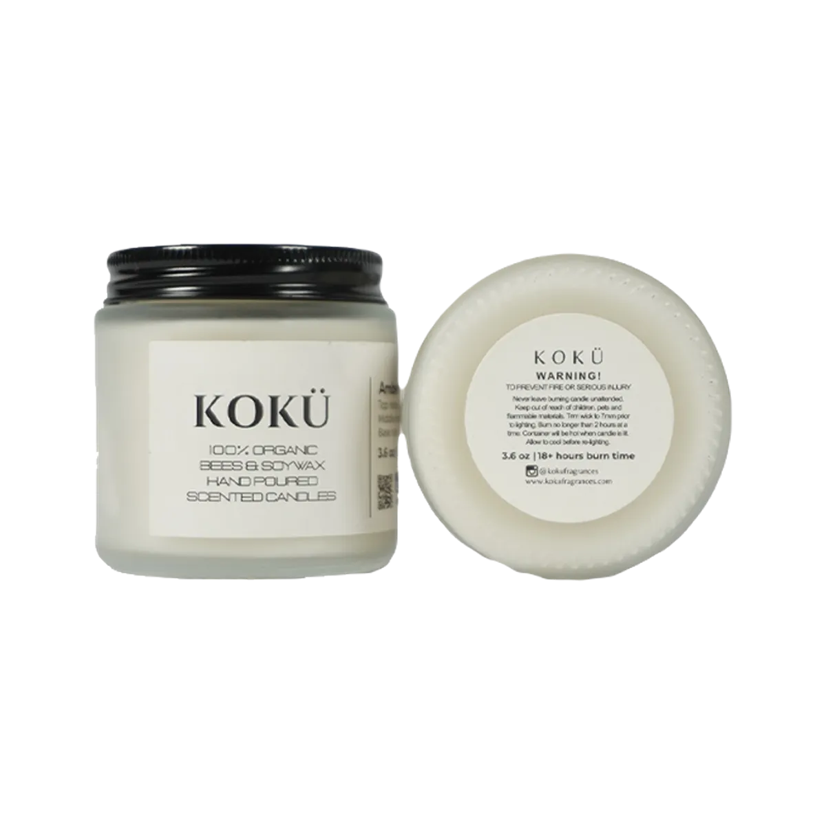 KOKU SOY PINK CHIFFON VANILLA 3.6 oz