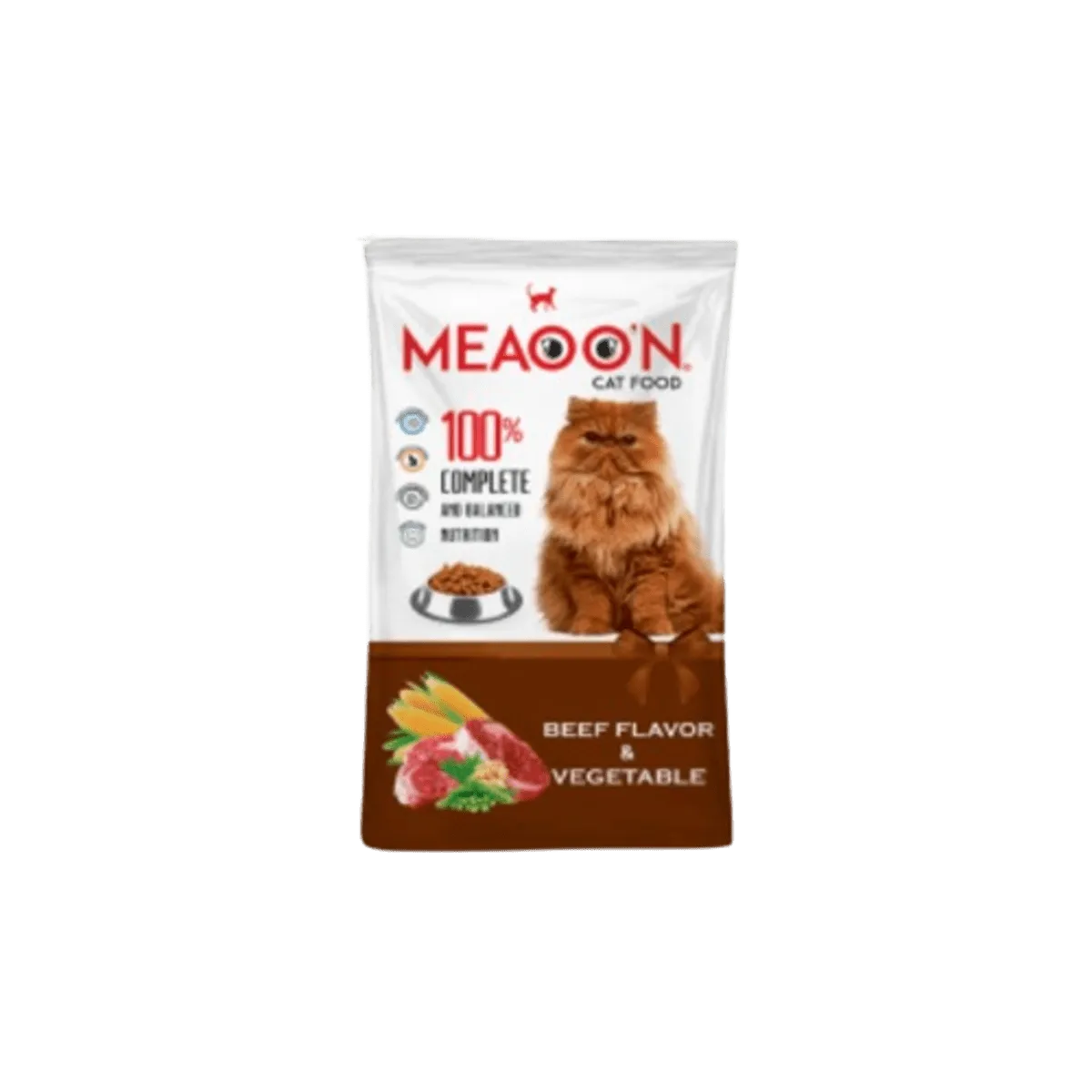 Meaoon Cat Food Beef & Vegetable 400g