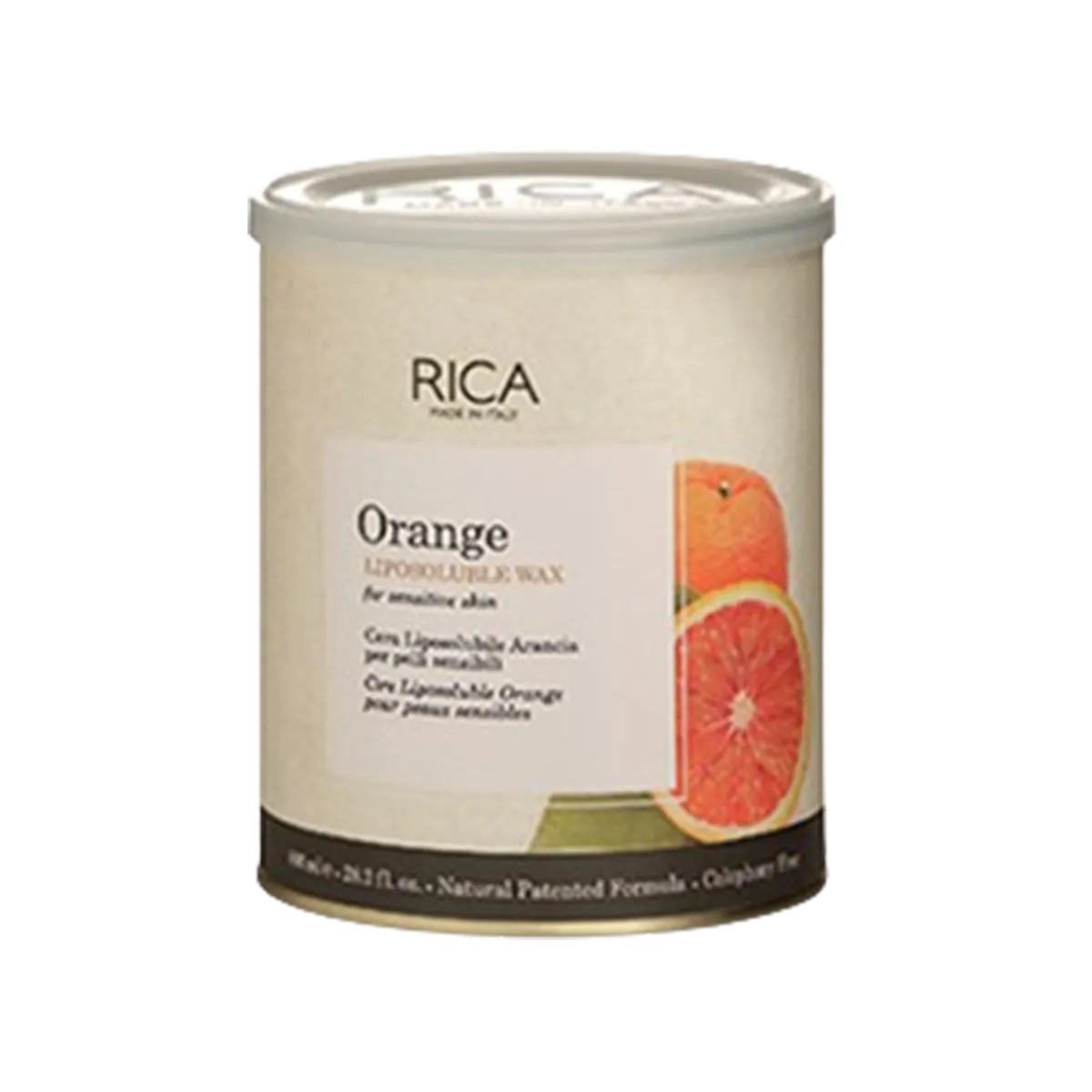 Rica Orange Liposoluble Wax Large