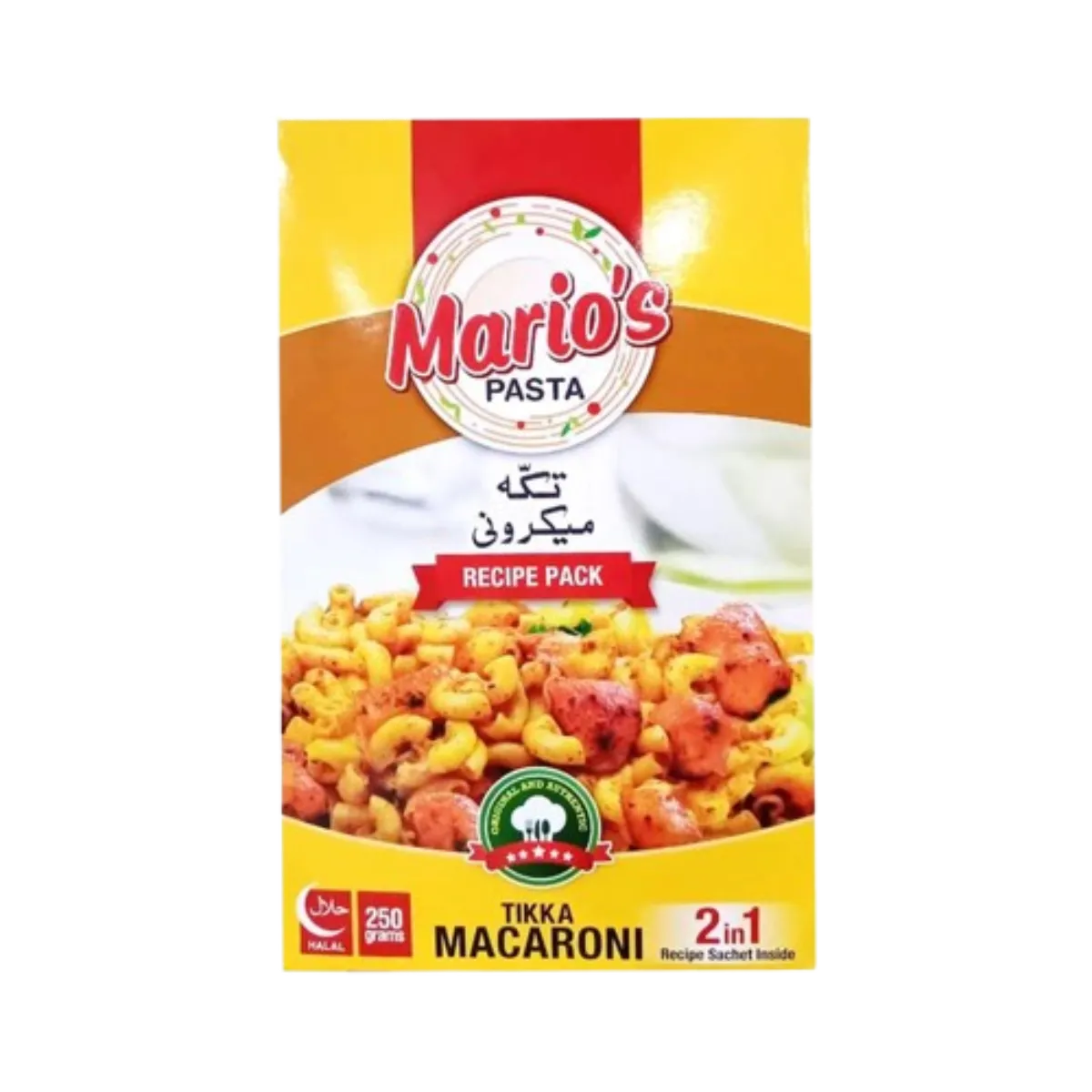 Marios Pasta Tikka Macaroni 2in1 250g