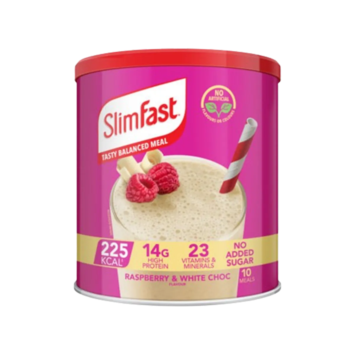 Slim Fast Raspberry & White Chocolate 365g