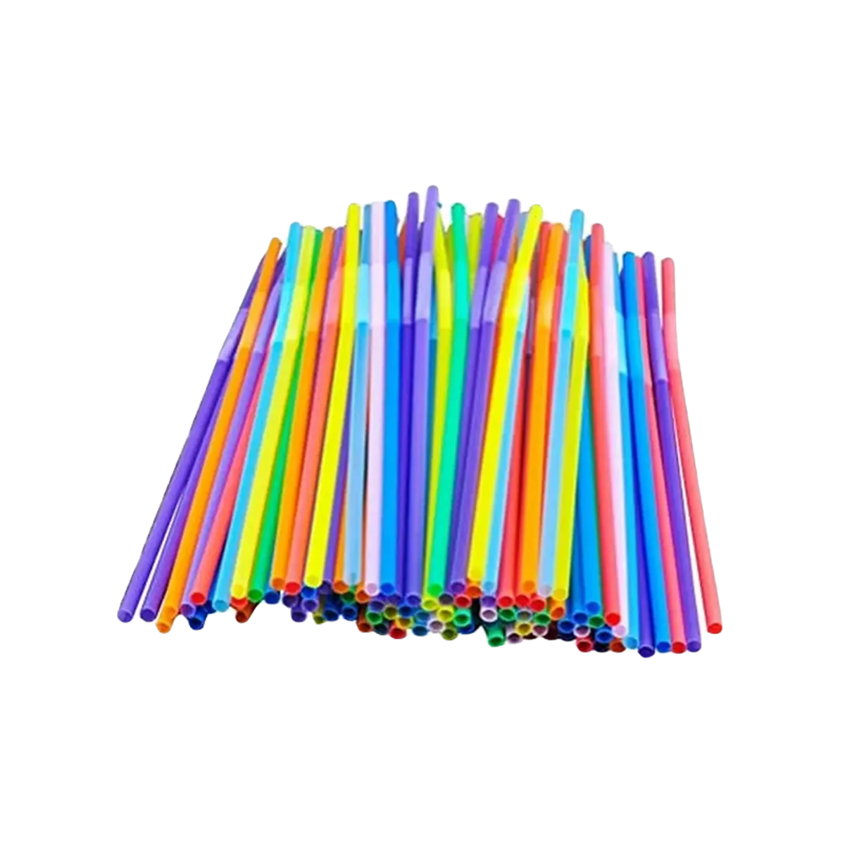Disposible Plastic Straw 100s