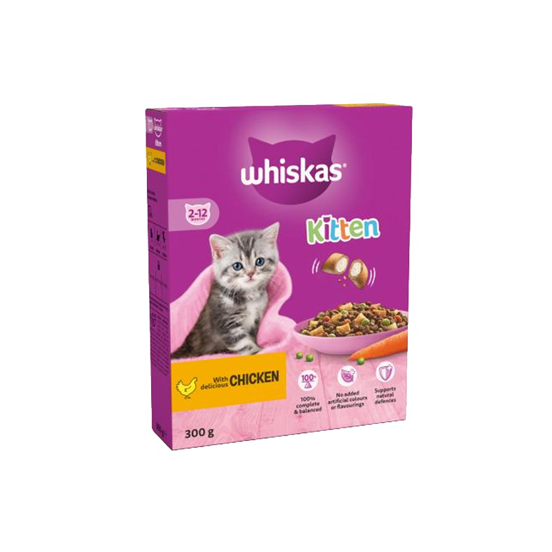 Whiskas Complete Cat Dry with Chicken 300g