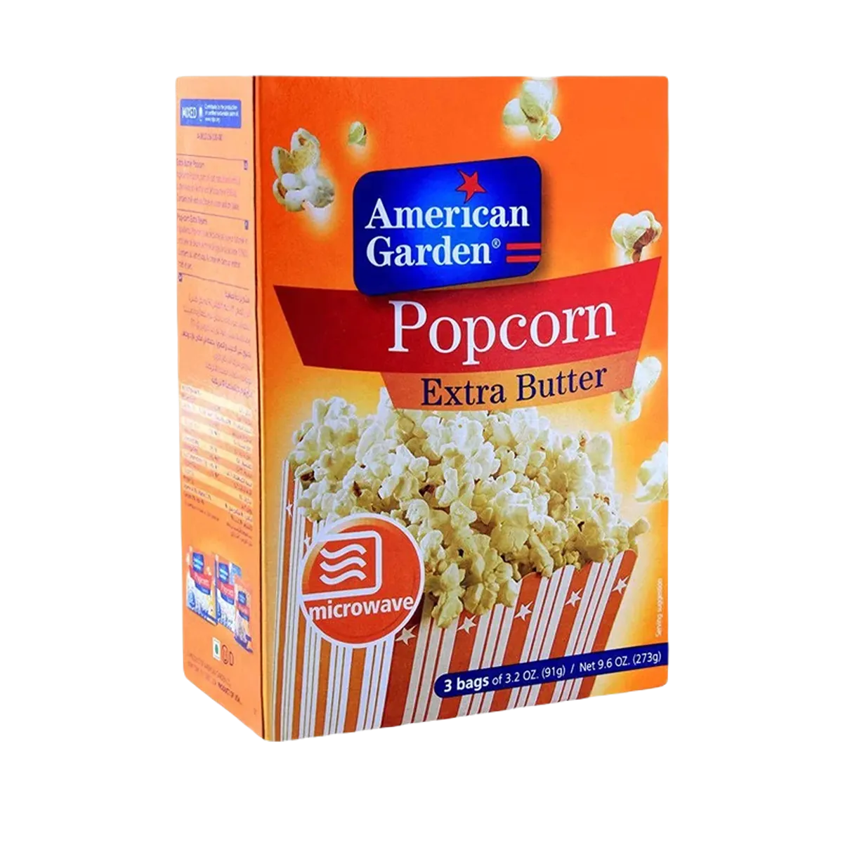 American Garden Popcorn Extra Butter 273g