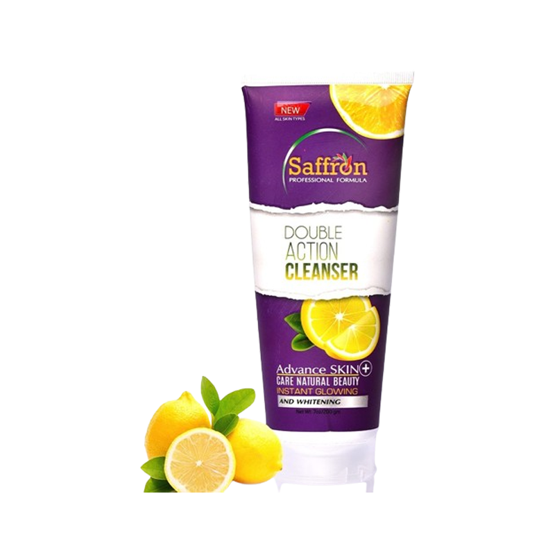 Saffron Double Action Cleanser 200gm