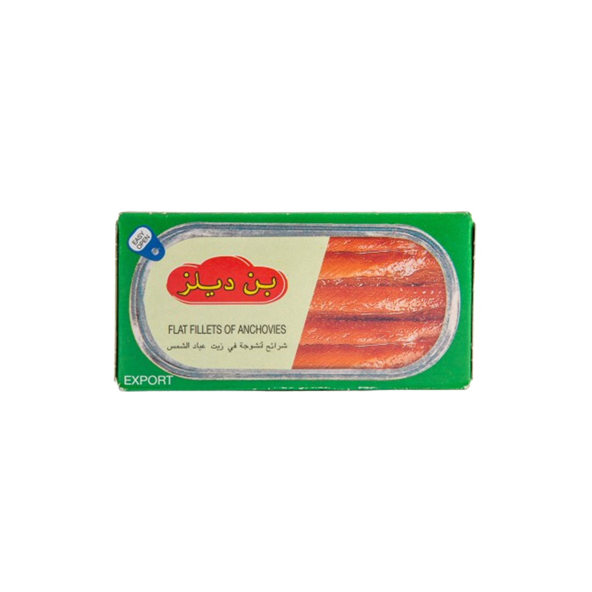 Ben Dels Flat Fillets Anchovies43gm